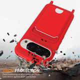 Google Pixel 11 Pro Crossbody Card Holder Case with Lanyard