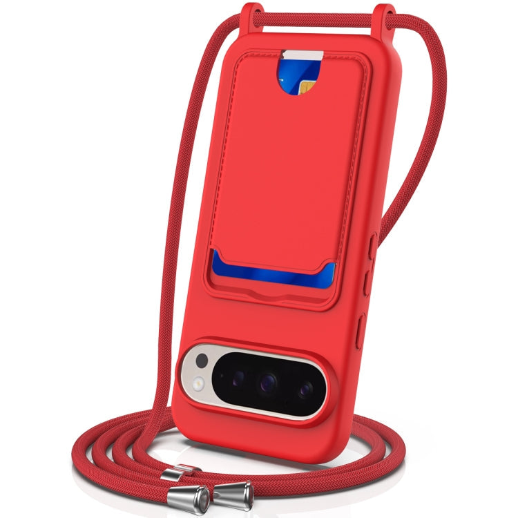 Google Pixel 10 Pro XL Crossbody Card Holder Case with Lanyard