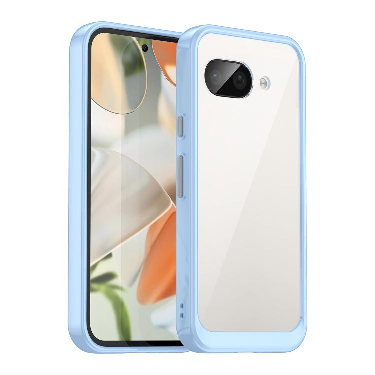 Google Pixel 9a Colorful Acrylic Hybrid Case Cool Design