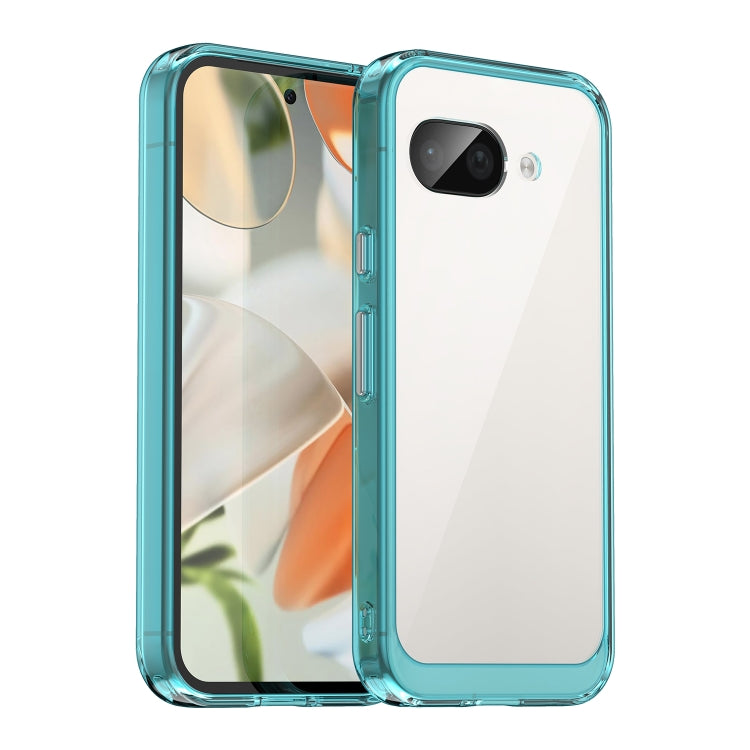 Google Pixel 9a Colorful Acrylic Hybrid Case Cool Design