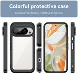 Google Pixel 10 Pro Colorful Acrylic Hybrid Case Cool Design