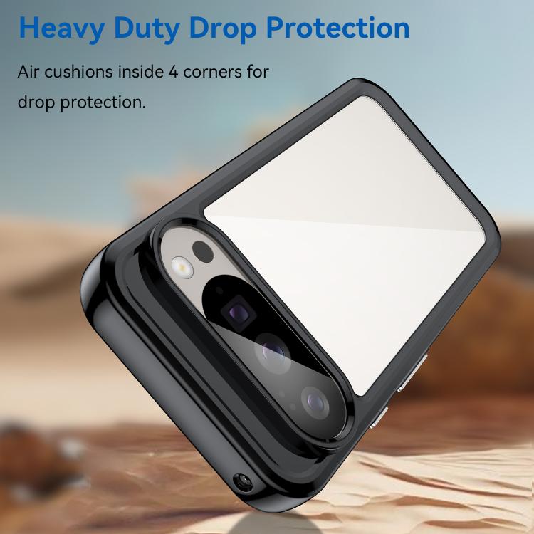 Google Pixel 10 Pro Colorful Acrylic Hybrid Case Cool Design