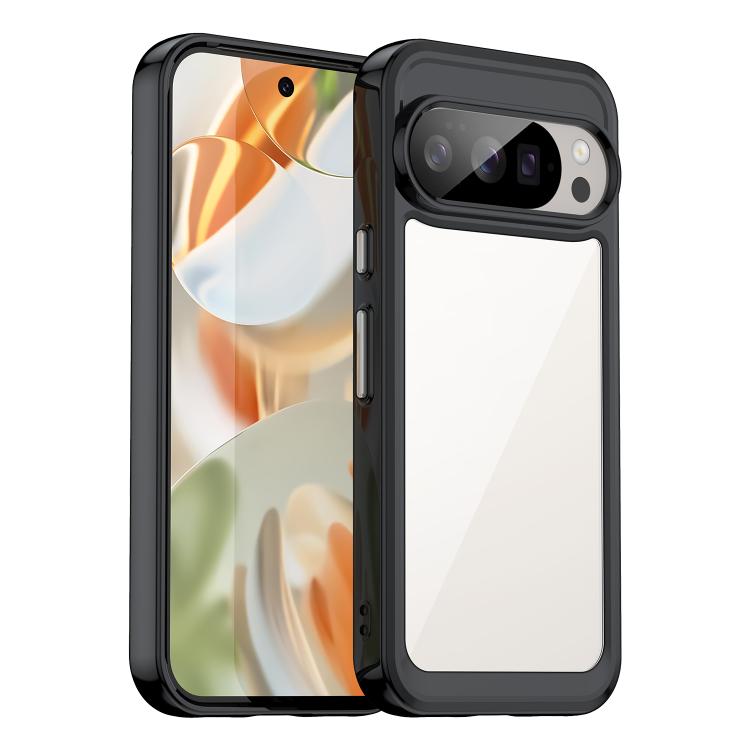 Google Pixel 10 Pro Colorful Acrylic Hybrid Case Cool Design
