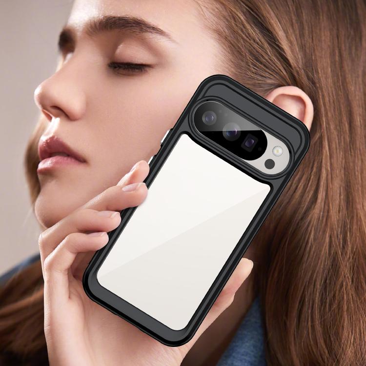 Google Pixel 10 Pro Colorful Acrylic Hybrid Case Cool Design