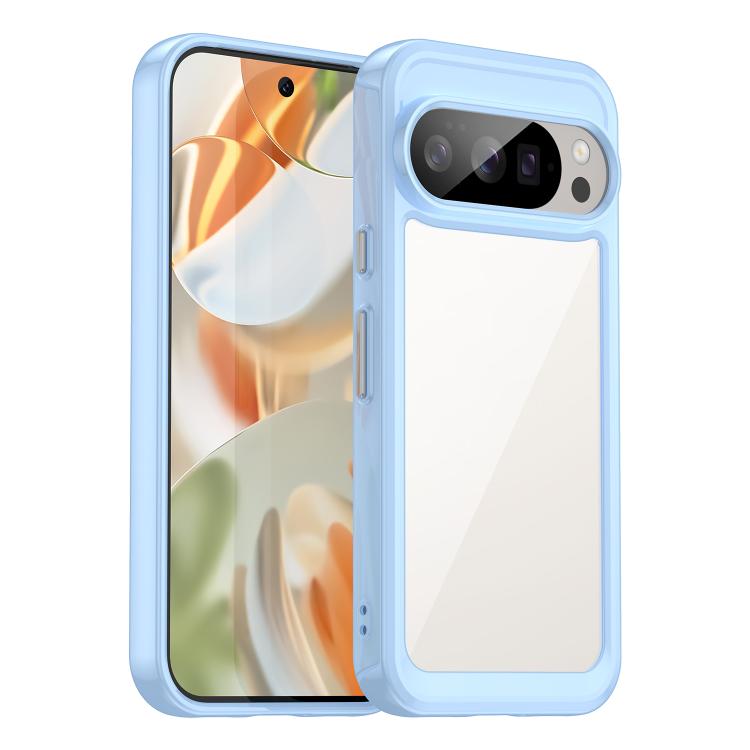 Google Pixel 10 Pro Colorful Acrylic Hybrid Case Cool Design