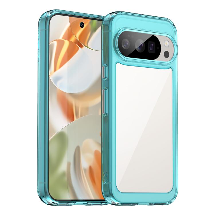 Google Pixel 10 Pro Colorful Acrylic Hybrid Case Cool Design