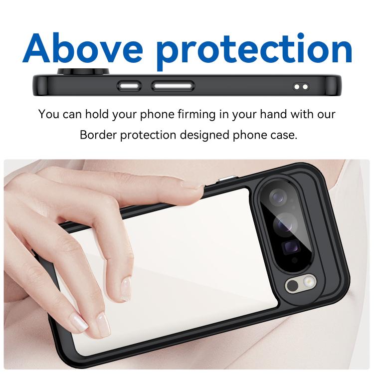 Google Pixel 10 Pro XL Colorful Acrylic Hybrid Case Cool Design