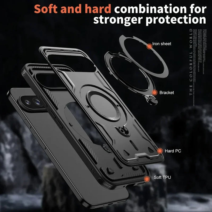Armor Case with 360° Ring Stand & Magnetic