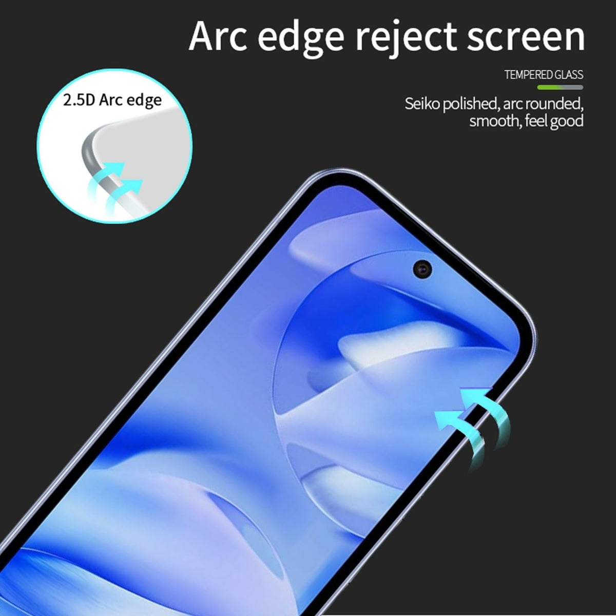 Pixel 9a Tempered Glass Screen Protector