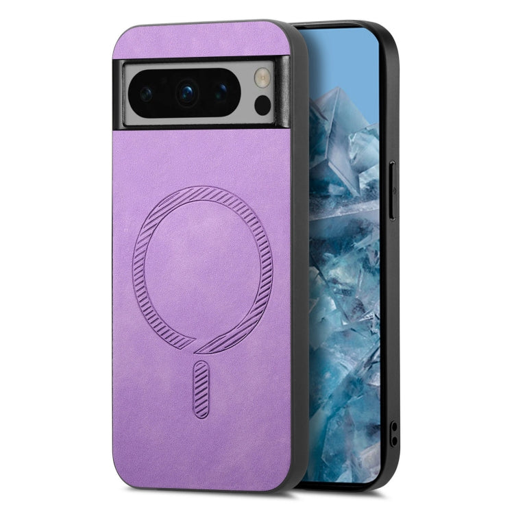 Google Pixel 9 Pro XL Retro MagSafe Magnetic Back Case Drop-Proof
