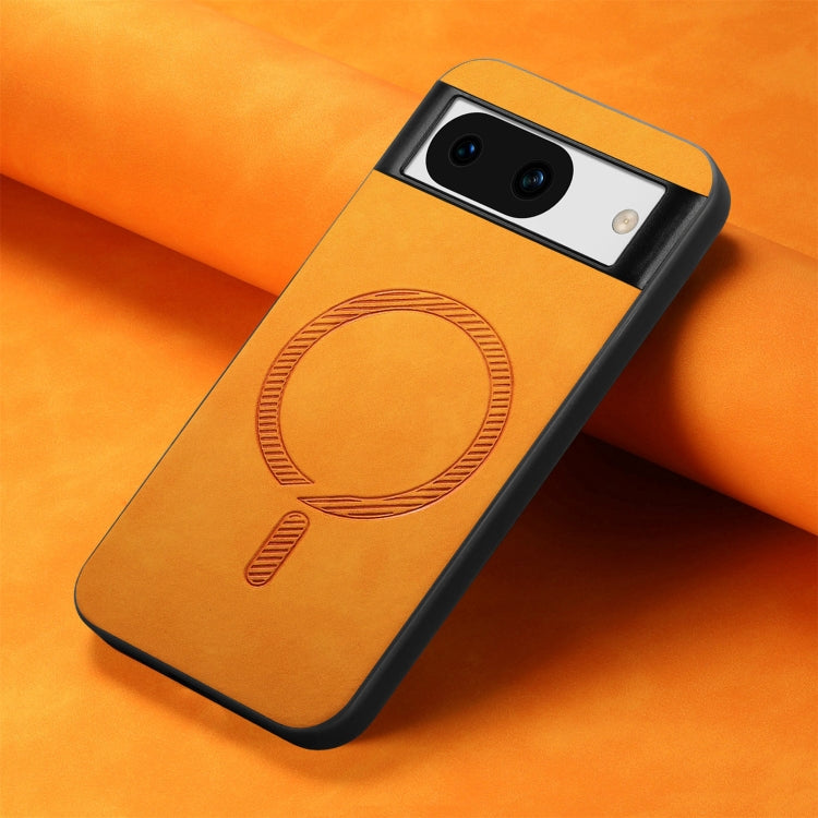 Google Pixel 8a Retro MagSafe Magnetic Back Case Drop-Proof