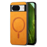 Google Pixel 8a Retro MagSafe Magnetic Back Case Drop-Proof