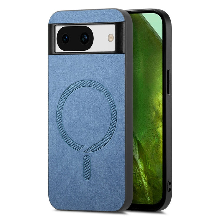 Google Pixel 8a Retro MagSafe Magnetic Back Case Drop-Proof