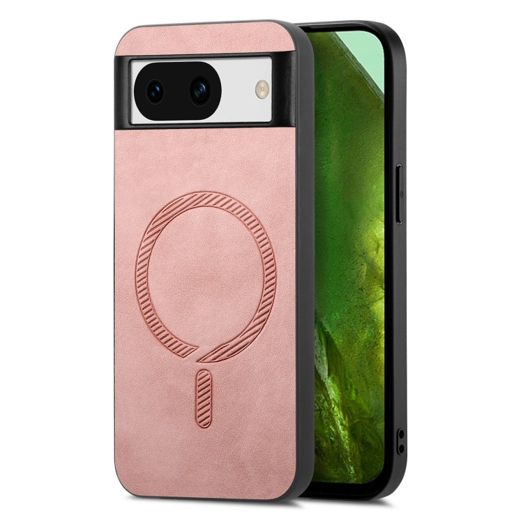 Google Pixel 8a Retro MagSafe Magnetic Back Case Drop-Proof