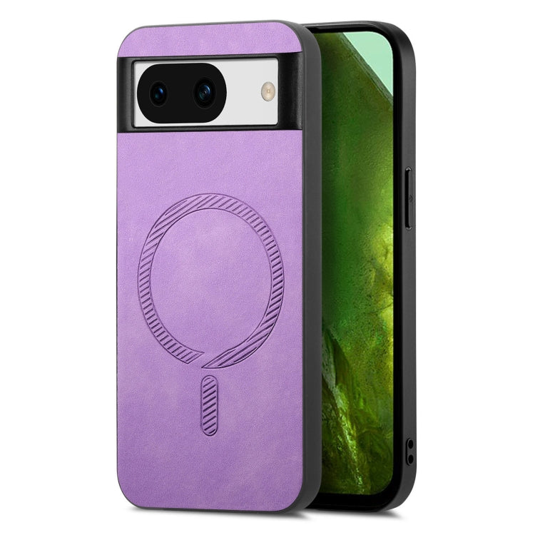 Google Pixel 8a Retro MagSafe Magnetic Back Case Drop-Proof