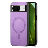 Google Pixel 8a Retro MagSafe Magnetic Back Case Drop-Proof