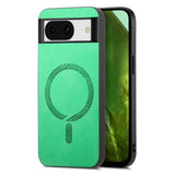 Google Pixel 8a Retro MagSafe Magnetic Back Case Drop-Proof