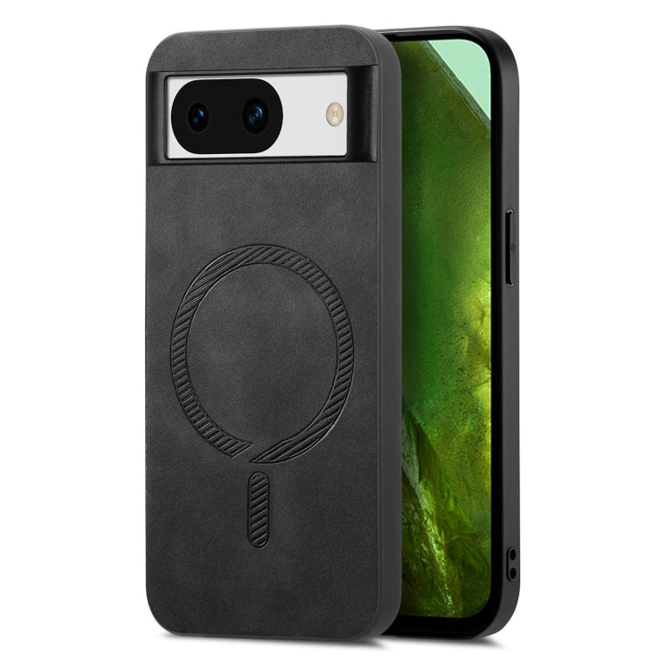 Google Pixel 8a Retro MagSafe Magnetic Back Case Drop-Proof
