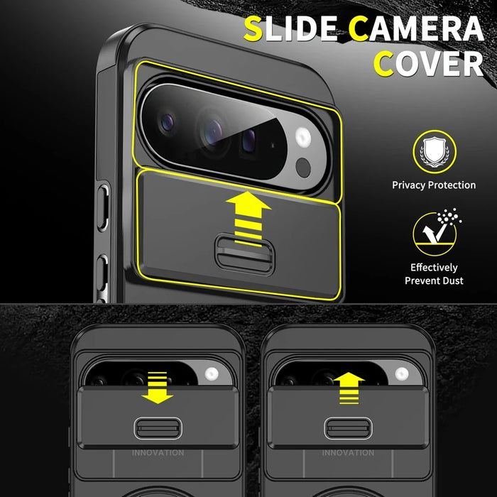 Magnetic Ring Armor Case with Kickstand