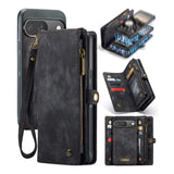 Google Pixel 9 Detachable Leather Wallet Phone Case