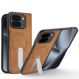 Google Pixel 10 Pro Fold Magnetic Leather Stand Case