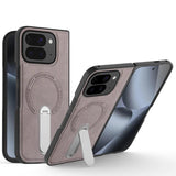 Google Pixel 10 Pro Fold Magnetic Leather Stand Case