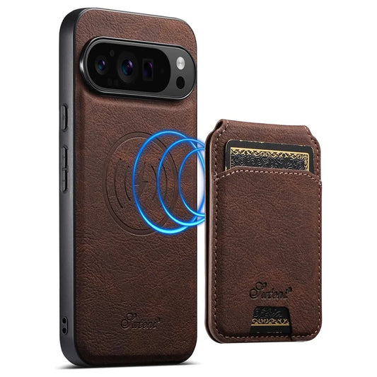 MagSafe Wireless Charging Wallet Leather Case