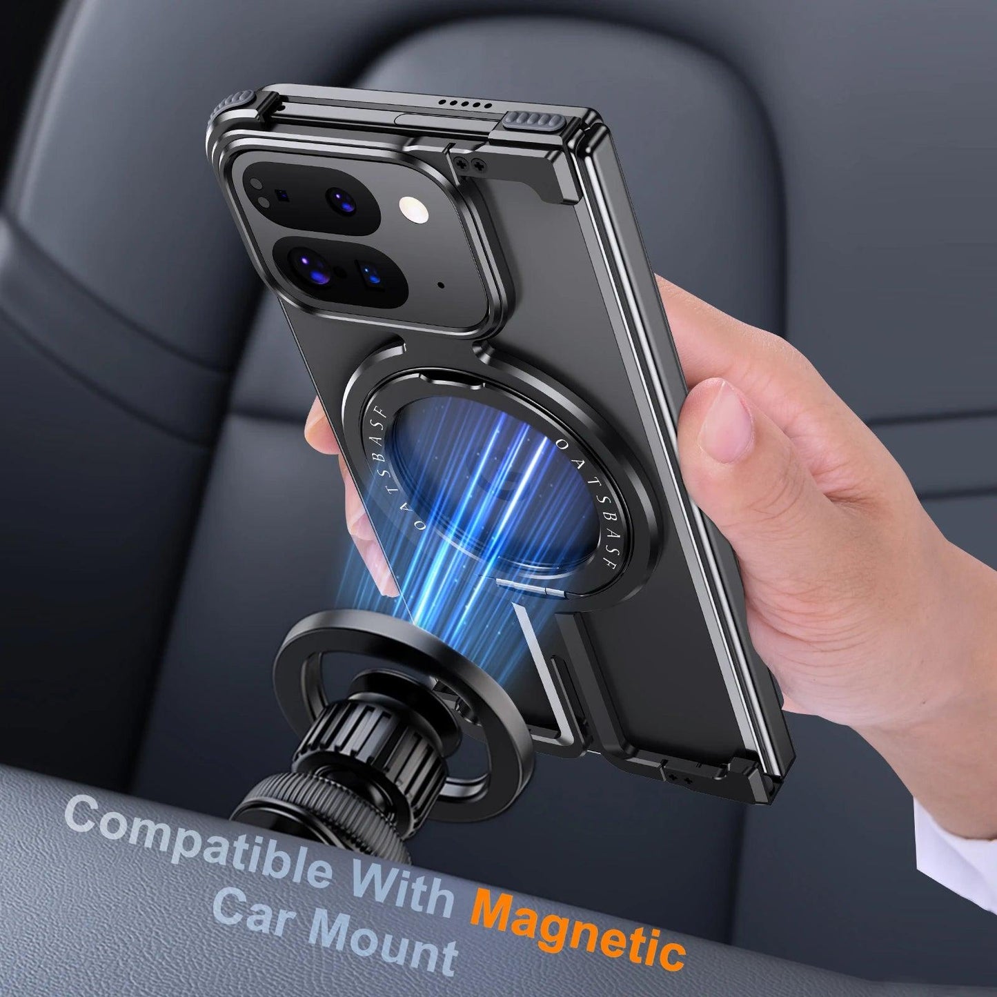 Magnetic Frameless Stand Case