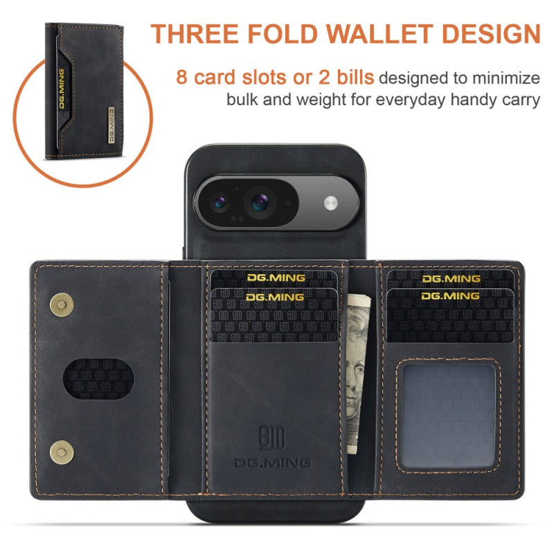 Google Pixel 9 Pro Detachable Magnetic Wallet Premium Case