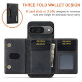 Google Pixel 9 Pro Detachable Magnetic Wallet Premium Case