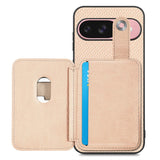 Google Pixel 9 Pro Carbon Fiber Card Holder Multi-Tool Case