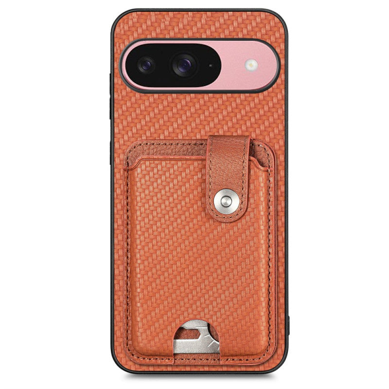 Google Pixel 10 Pro XL Carbon Fiber Card Holder Multi-Tool Case