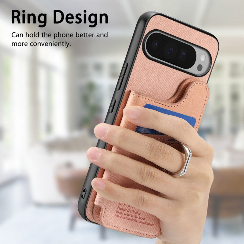 RFID Blocking Ring Stand Card Case