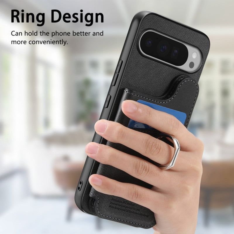 RFID Blocking Ring Stand Card Case