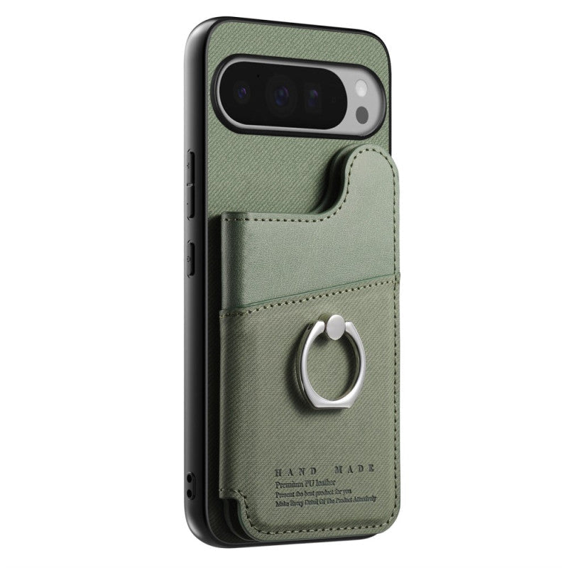Google Pixel 10 Pro RFID Blocking Ring Stand Card Case