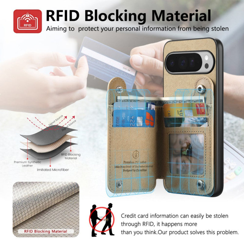 RFID Blocking Ring Stand Card Case