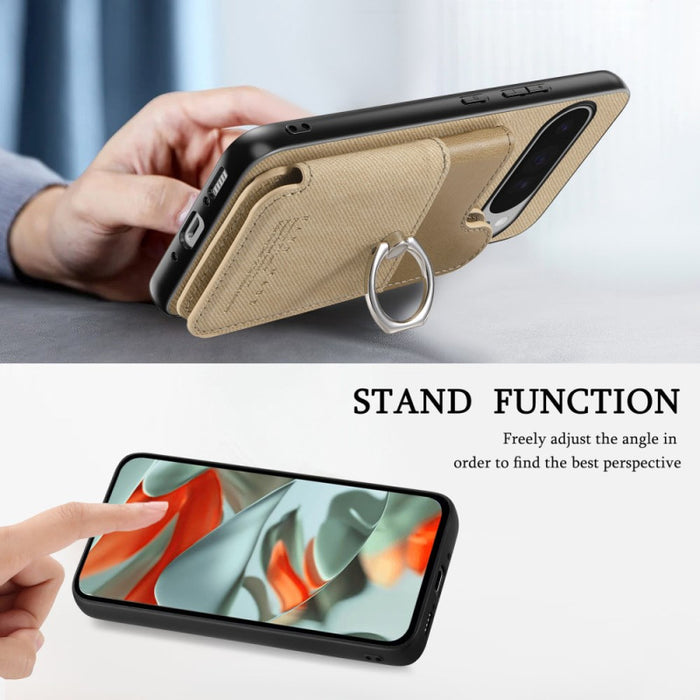 RFID Blocking Ring Stand Card Case