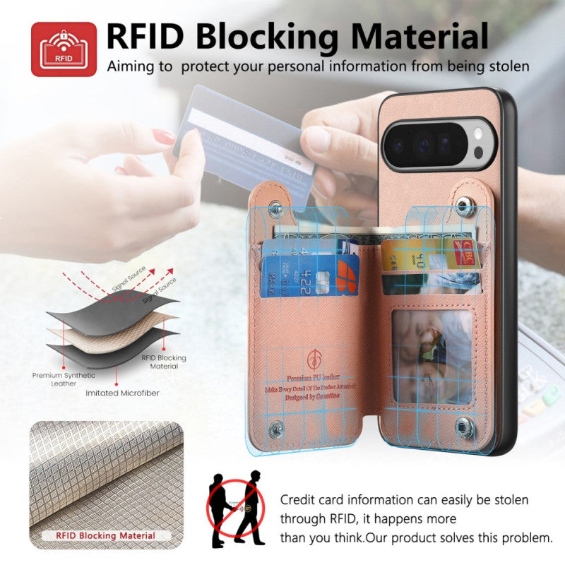 RFID Blocking Ring Stand Card Case