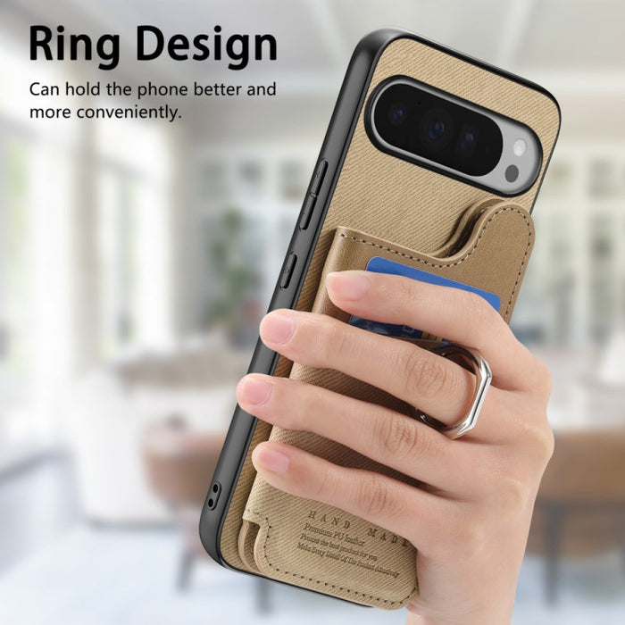 RFID Blocking Ring Stand Card Case