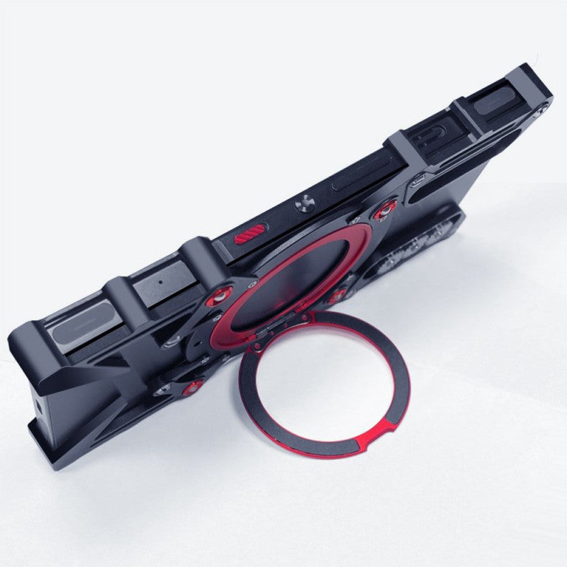 Aluminum Bumper 360° Ring Stand Case