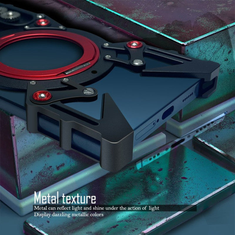 Aluminum Bumper 360° Ring Stand Case