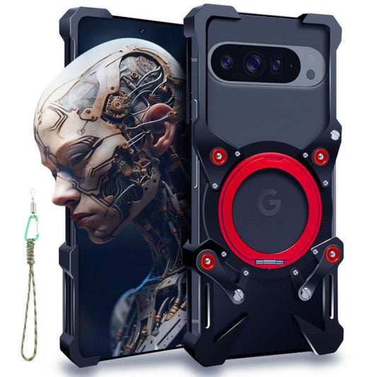 Aluminum Bumper 360° Ring Stand Case