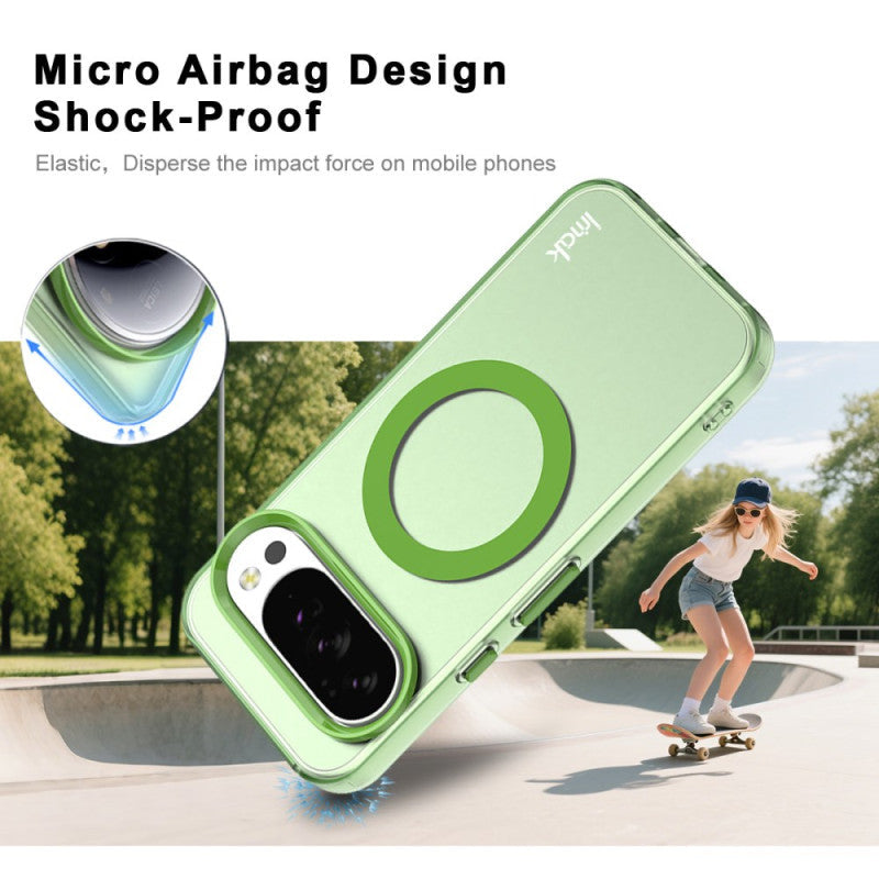 Google Pixel 9 MagSafe Anti-Drop Case Colorful Buttons