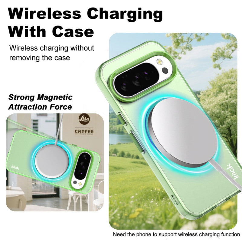 Google Pixel 9a MagSafe Anti-Drop Case Colorful Buttons