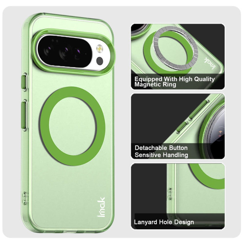 Google Pixel 9 Pro XL MagSafe Anti-Drop Case Colorful Buttons