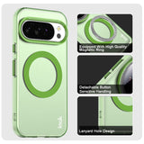 Google Pixel 9 Pro XL MagSafe Anti-Drop Case Colorful Buttons