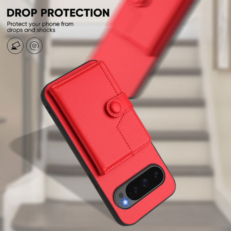 Google Pixel 8a RFID Blocking Wallet Stand Case