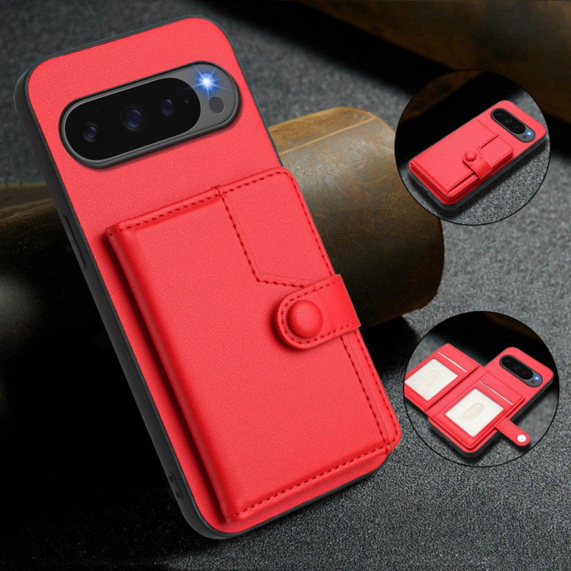 Google Pixel 8 RFID Blocking Wallet Stand Case