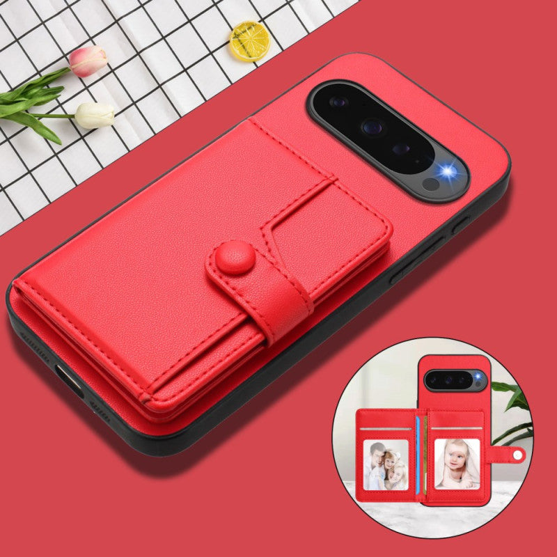 Google Pixel 9 Pro RFID Blocking Wallet Stand Case