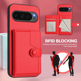 Google Pixel 8 Pro RFID Blocking Wallet Stand Case